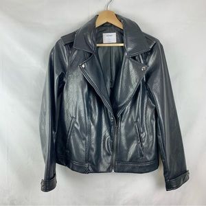 OLD NAVY‎ Faux Leather Moto Jacket Sz Sm